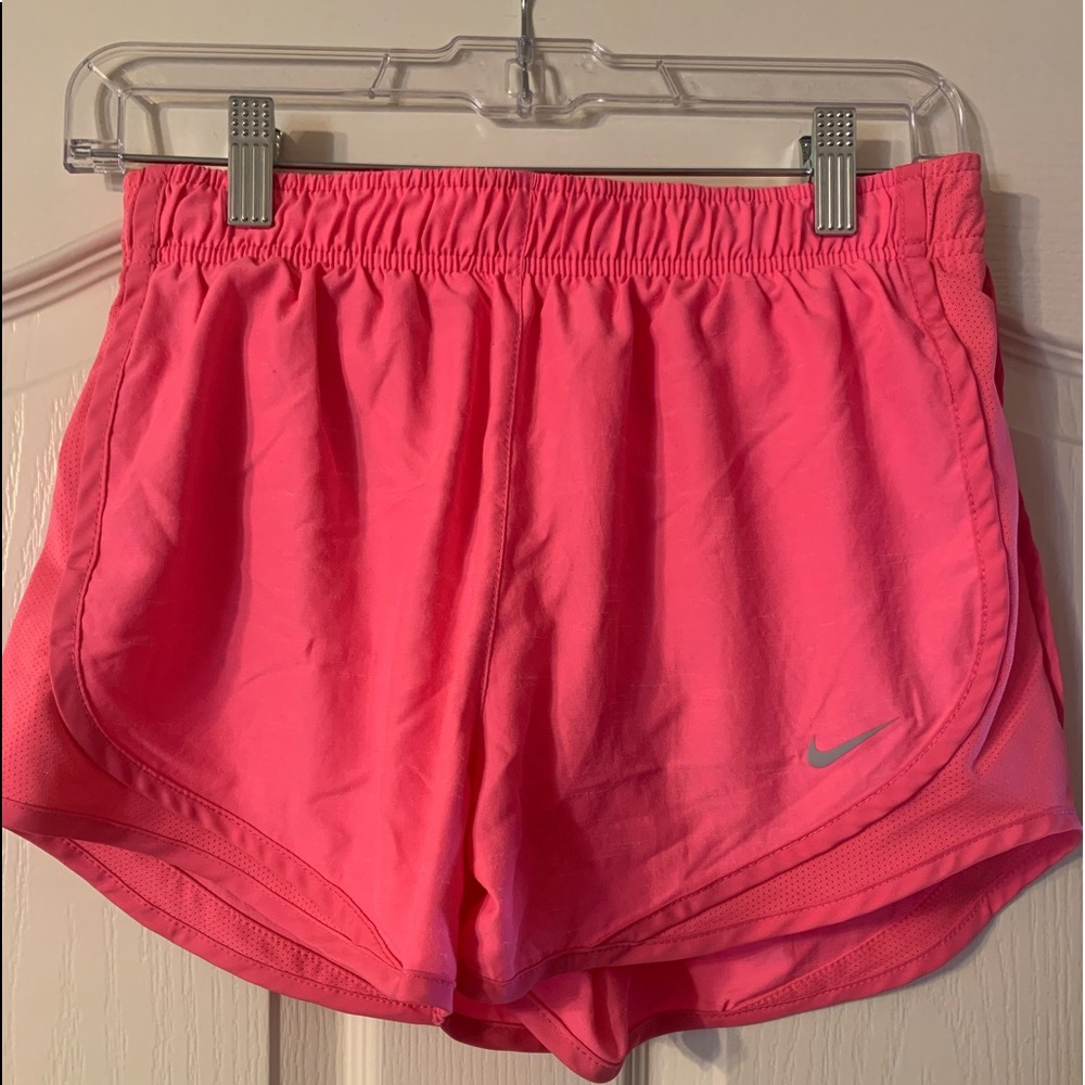 Pink Nike Dri fit shorts